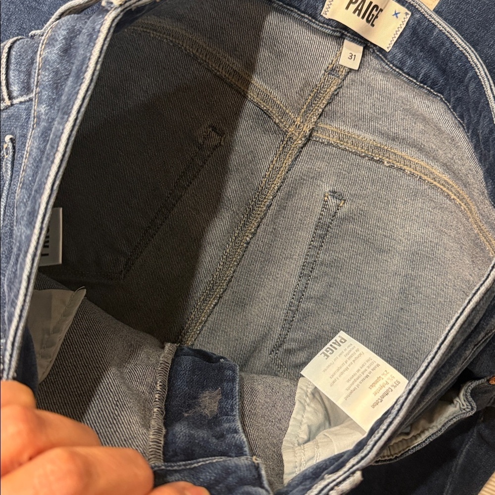 PAIGE Women's Cindy  Denim Skinny Jeans. Size 31 - Picture 4 of 10